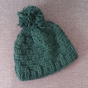 Fleece lined bobble hat